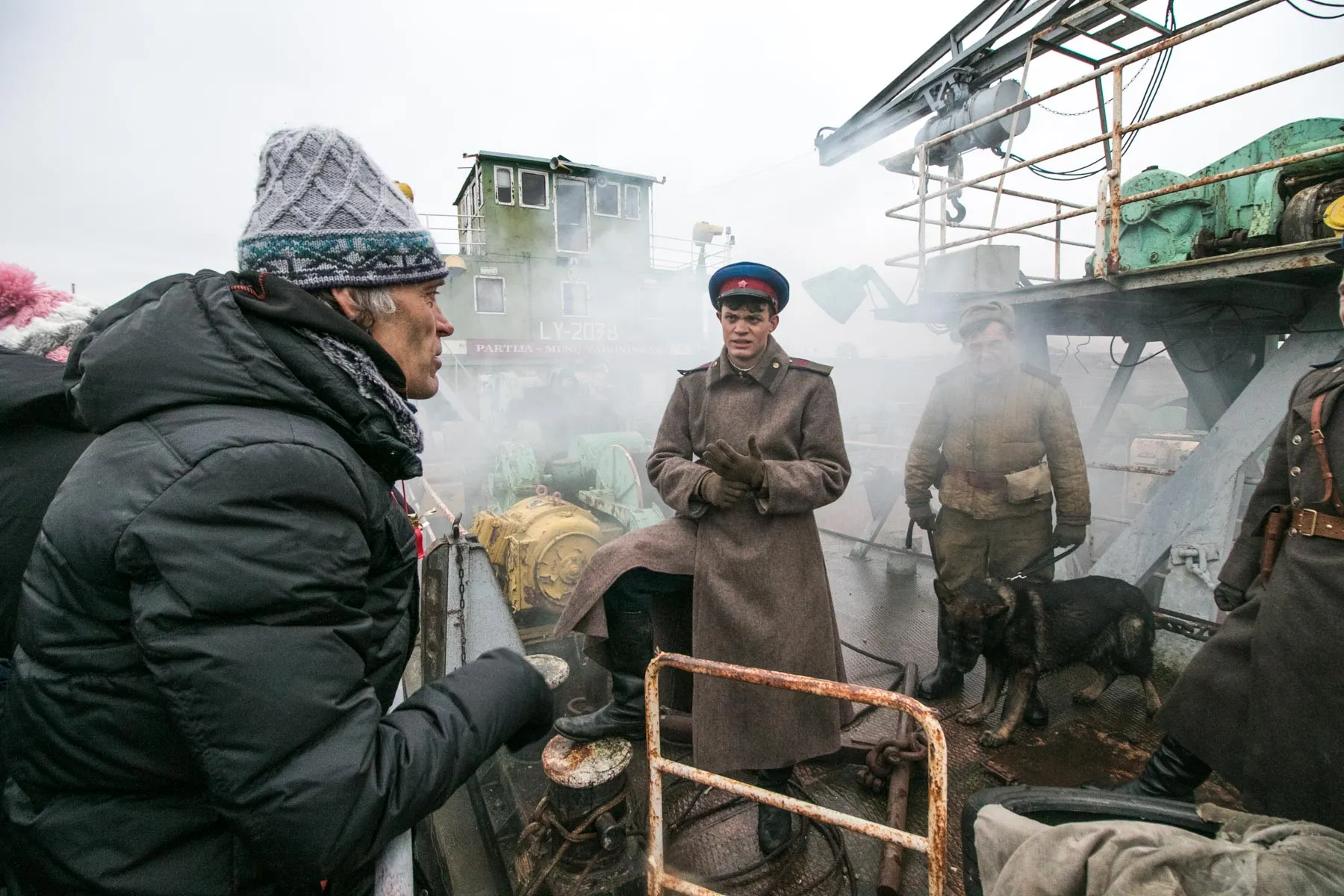 Filmo „Pelėdų kalnas“ filmavimas