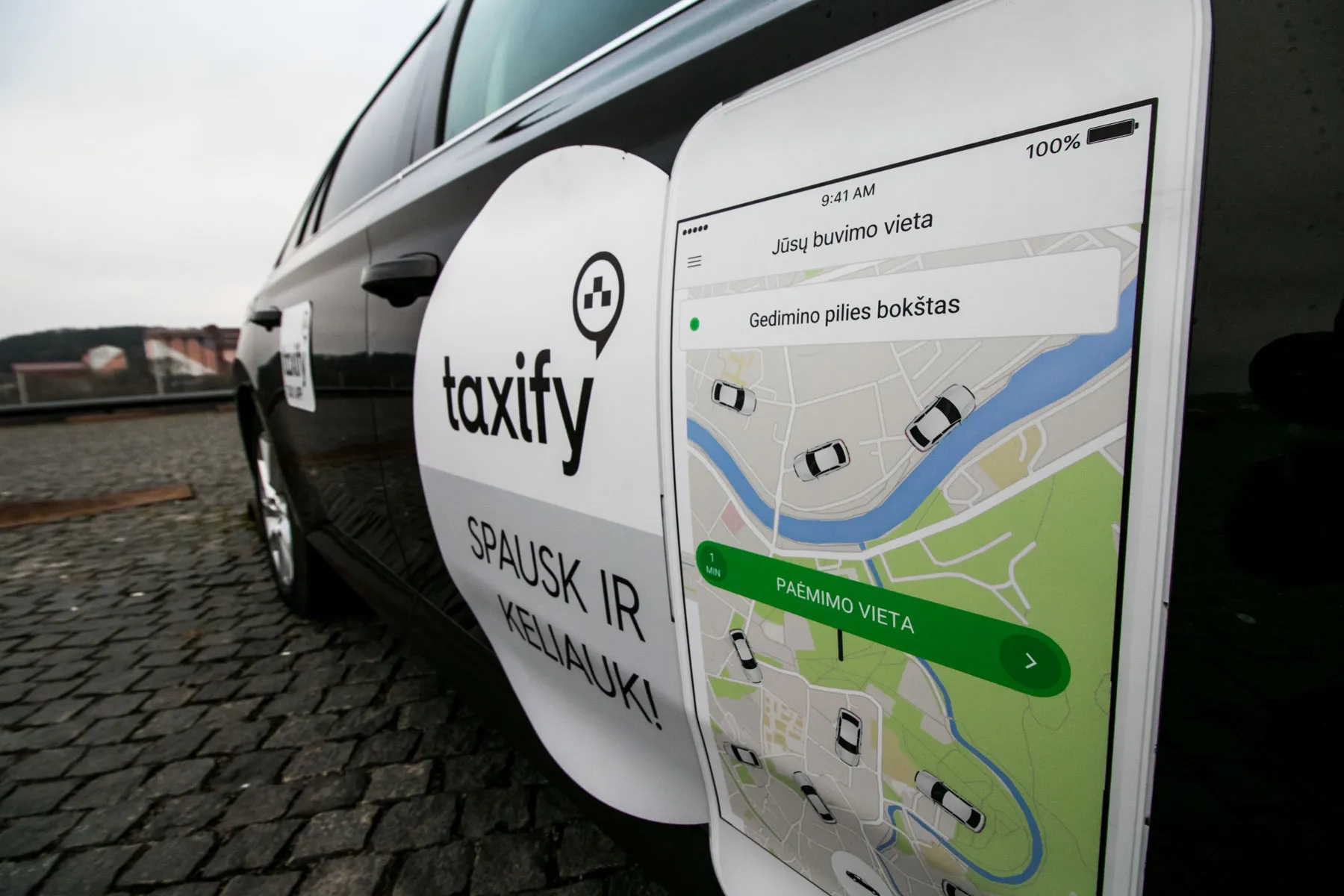 „Taxify“ Kaune