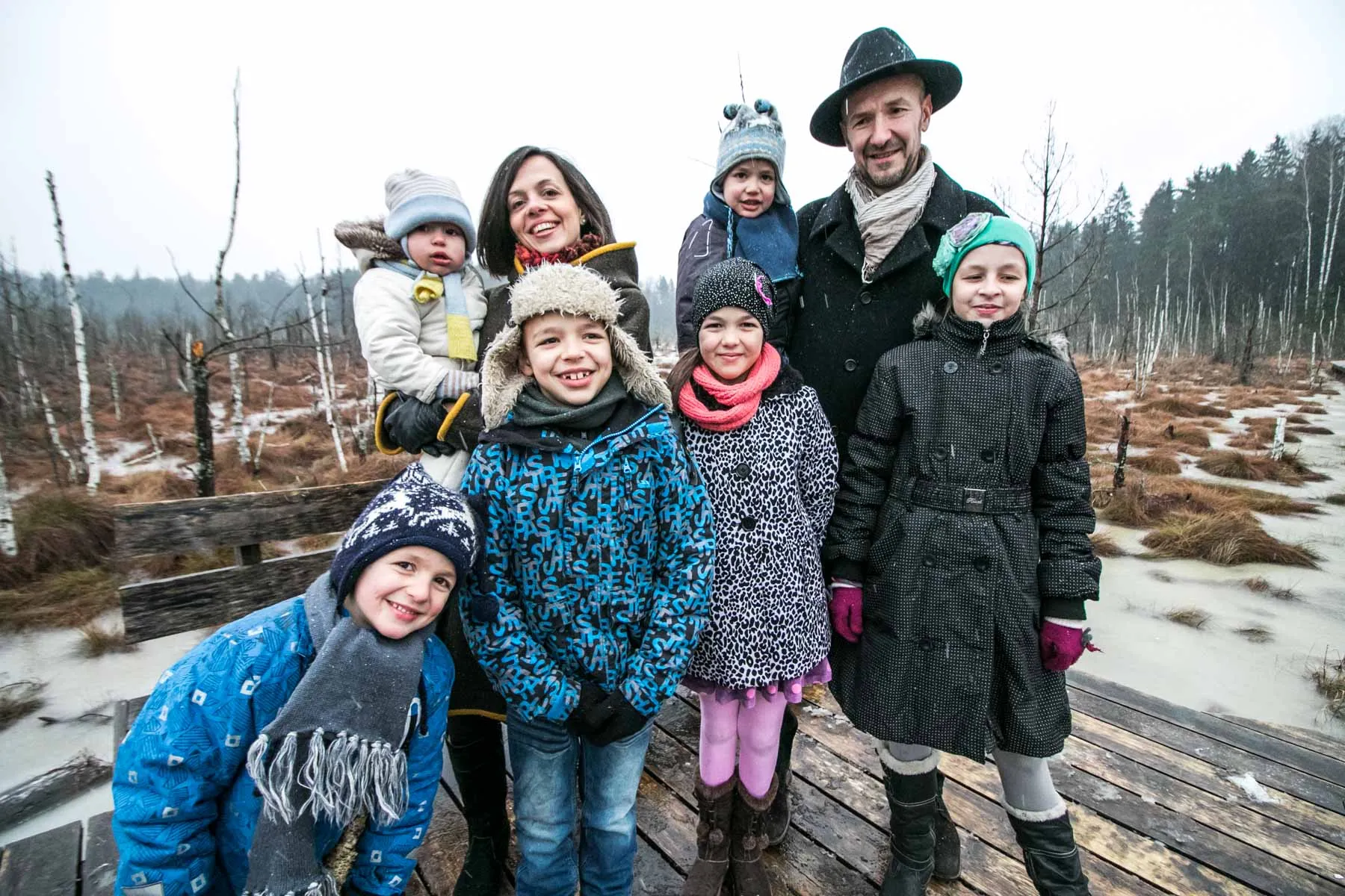 J. ir V. Salinių šeima