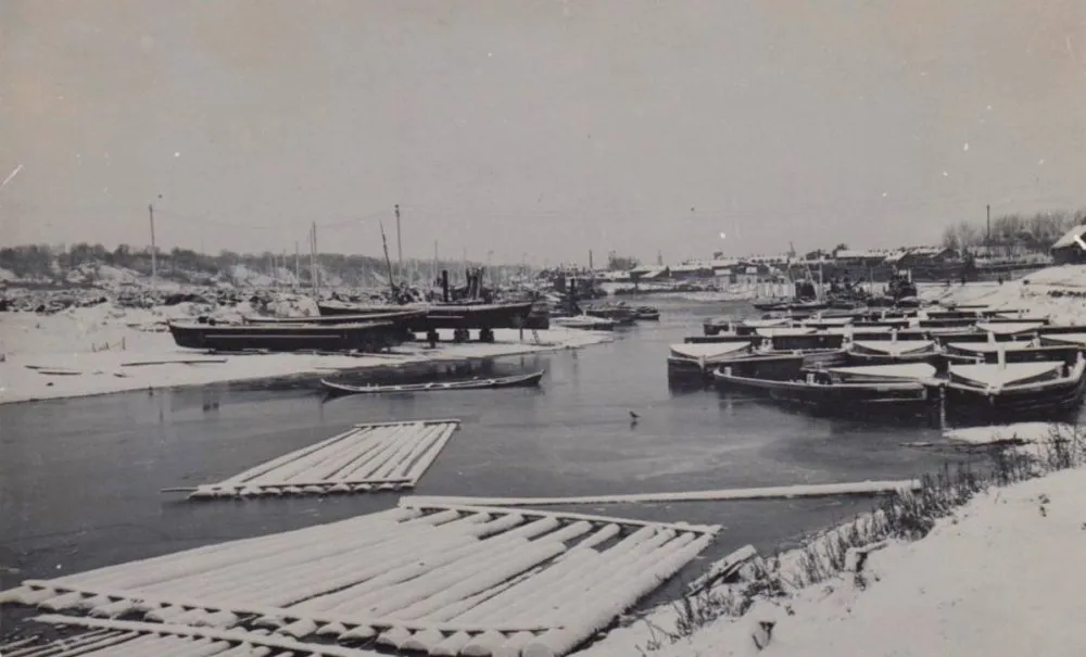 Kauno žiemos uostas, 1918 m.