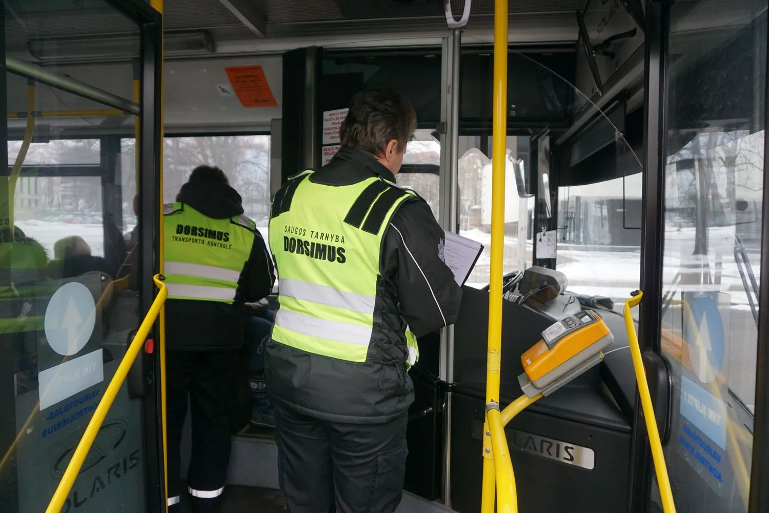 Keleivių kontrolė Kaune