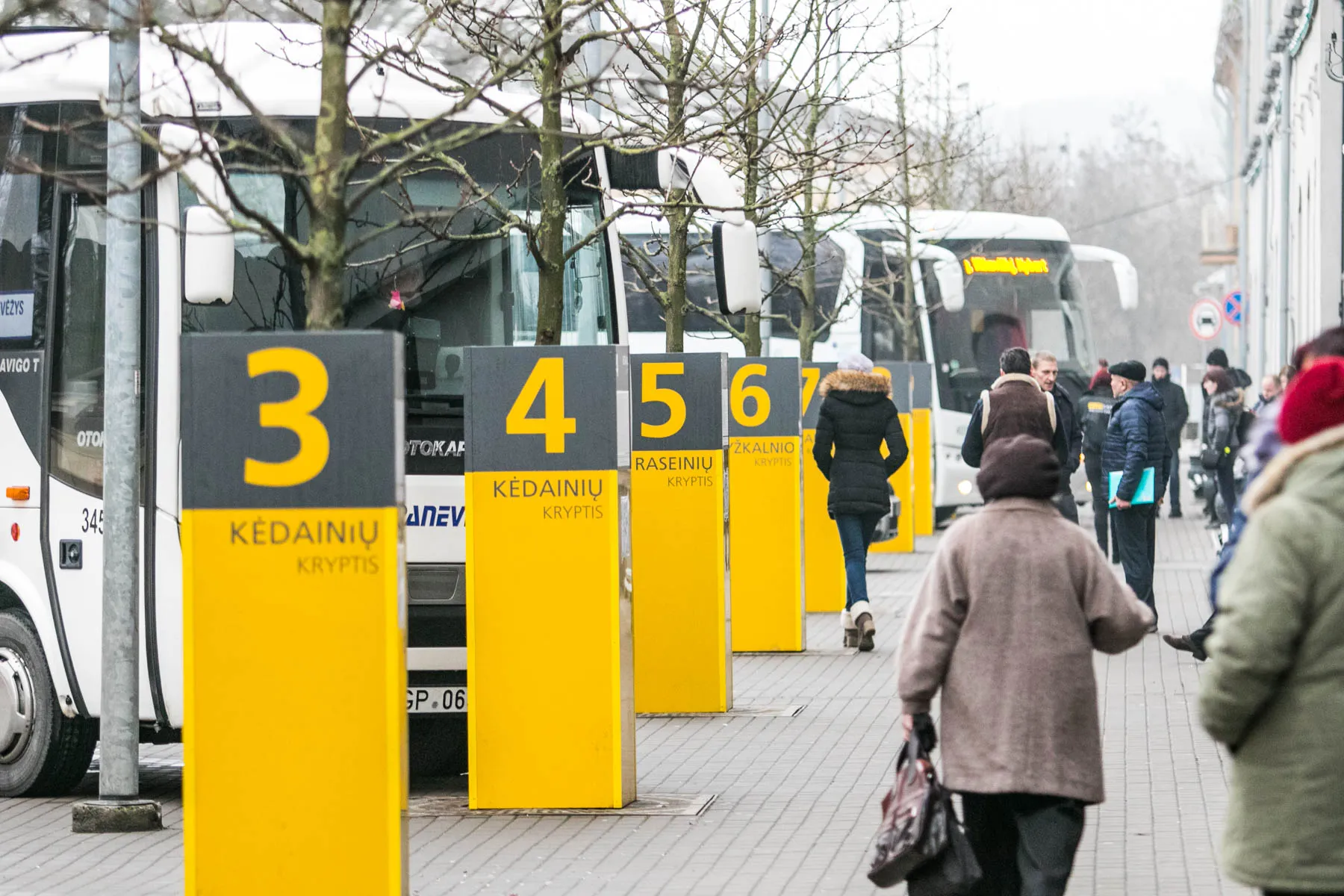 Paskutinė diena Akropolio autobusų stotyje
