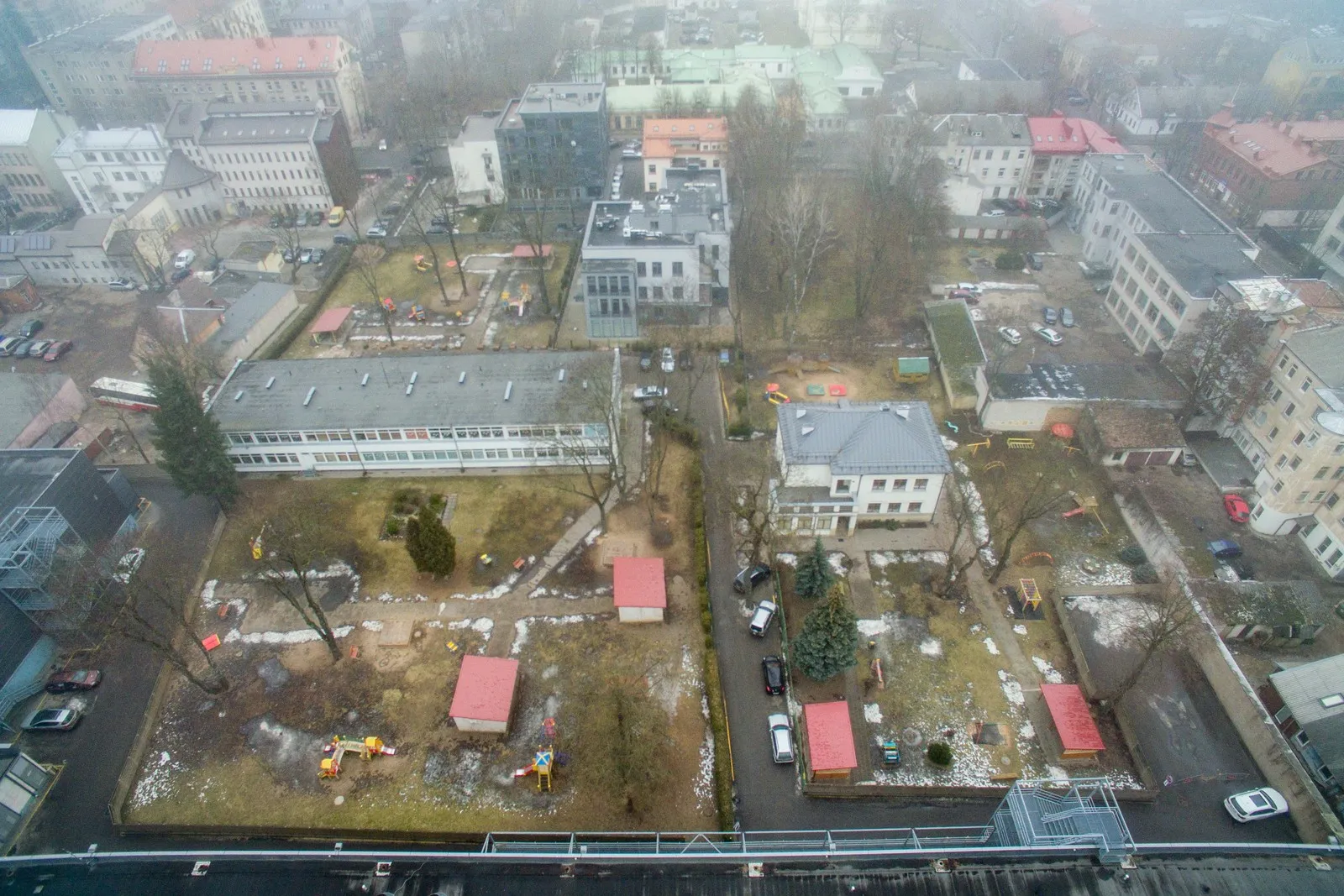 Vaikų darželiai miesto centre