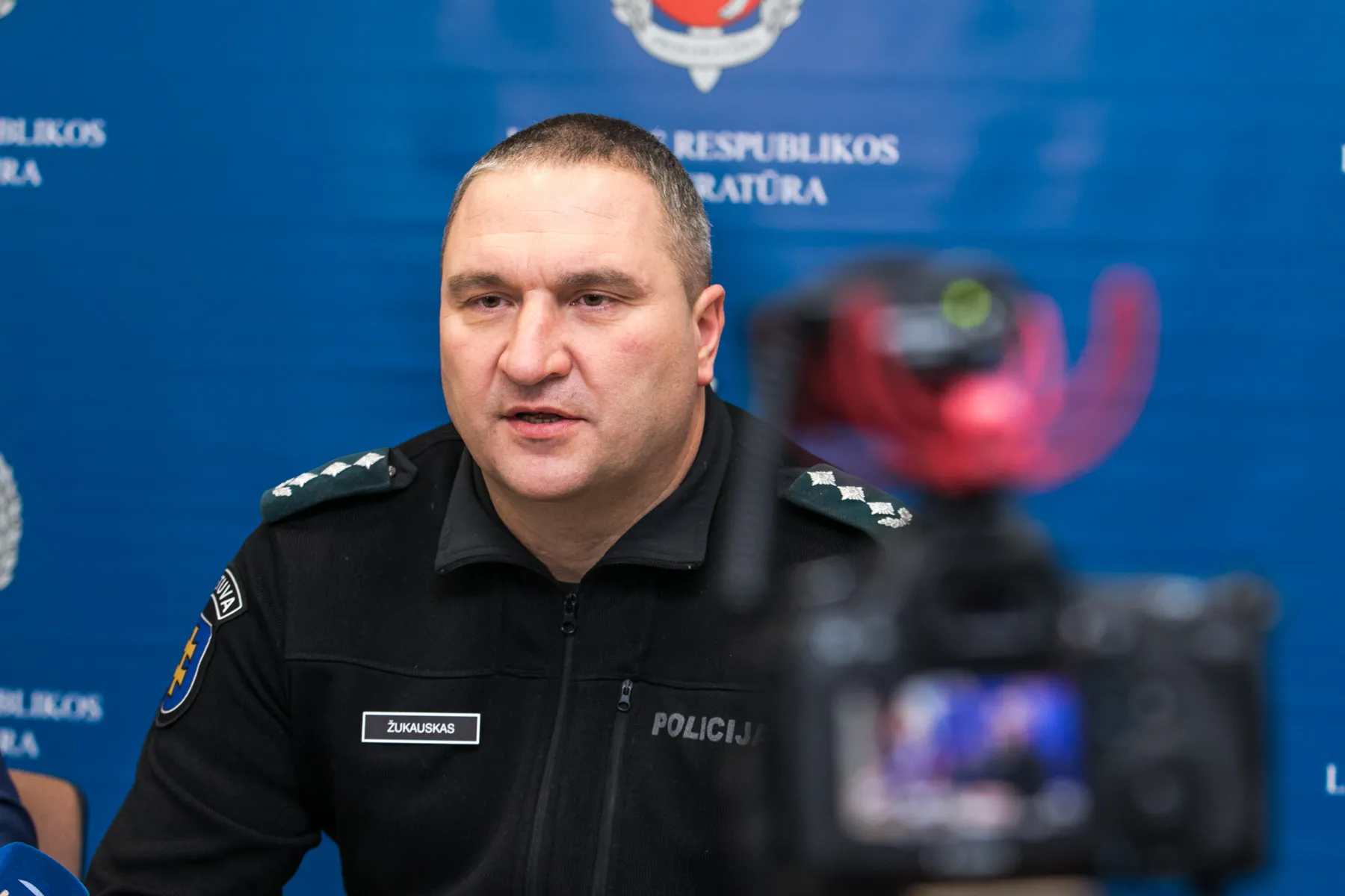 Spaudos konferencija/D. Žukauskas