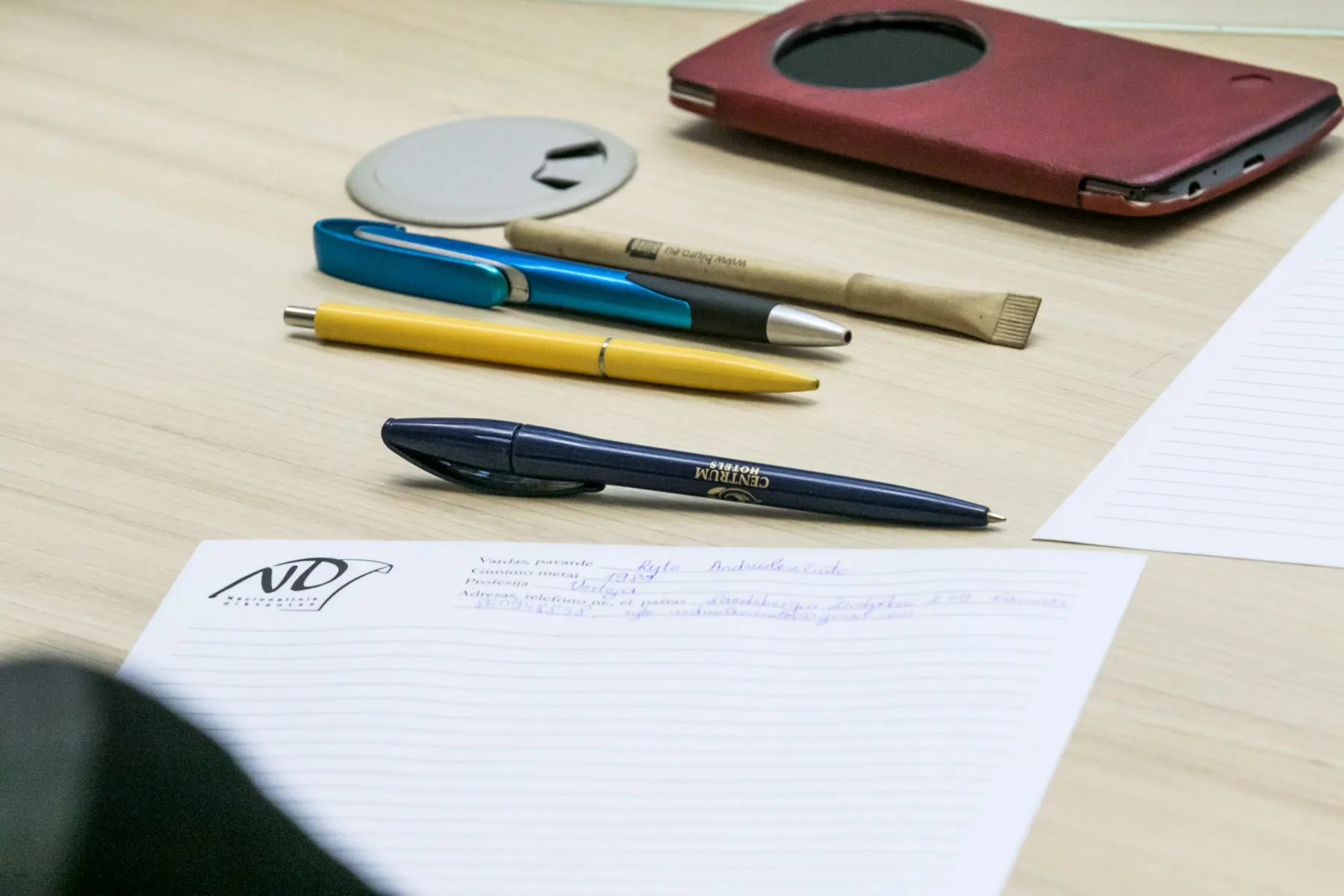 Nacionalinio diktanto rašymas