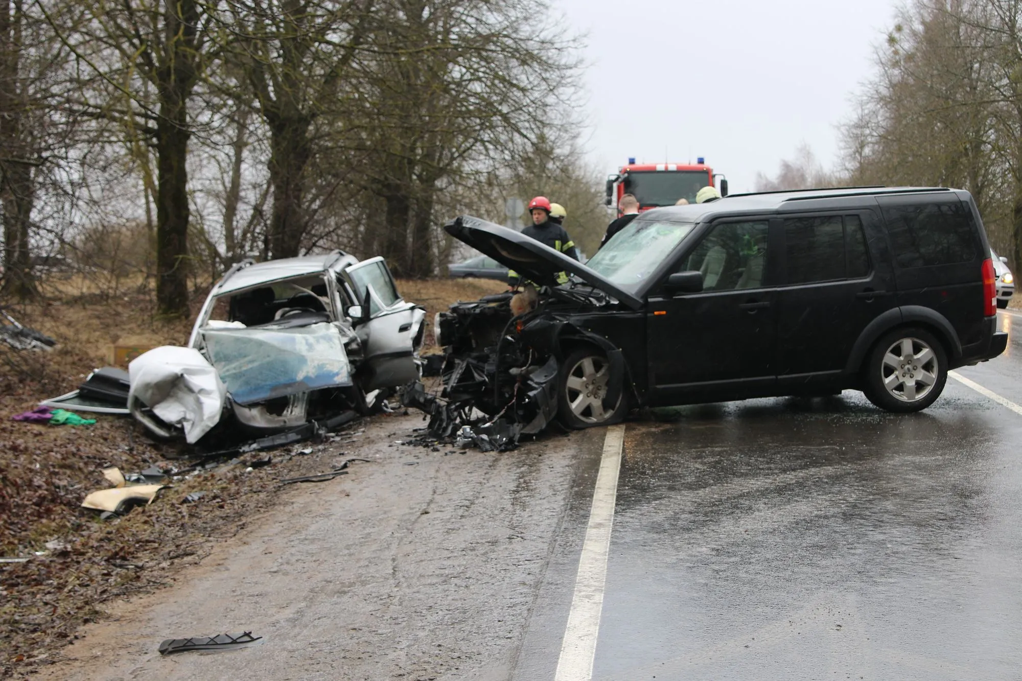 Tragiška avarija kelyje Kaunas-Prienai