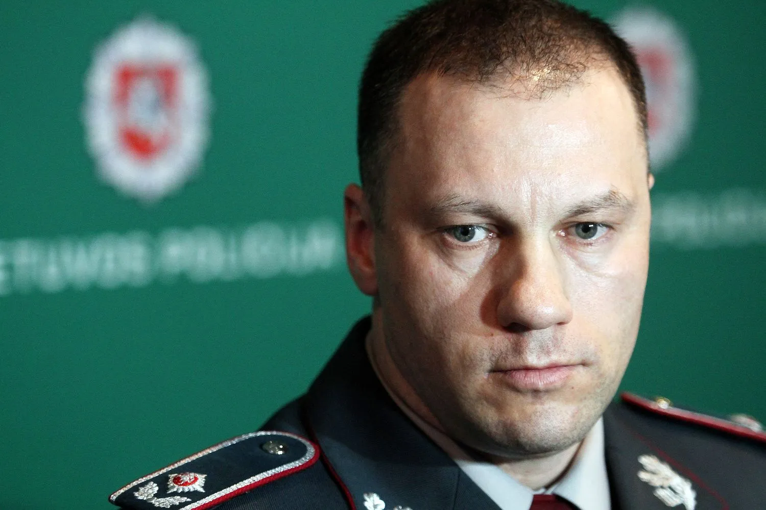 Linas Pernavas spaudos konferencijoje