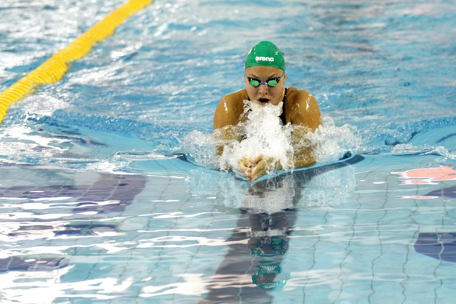 Plaukimo varžybos su R.Meilutyte Kaune