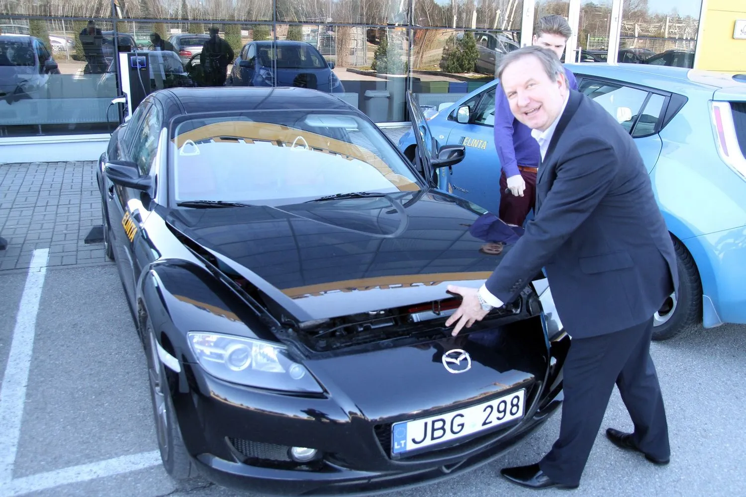 Mazda RX8 elektromobilis