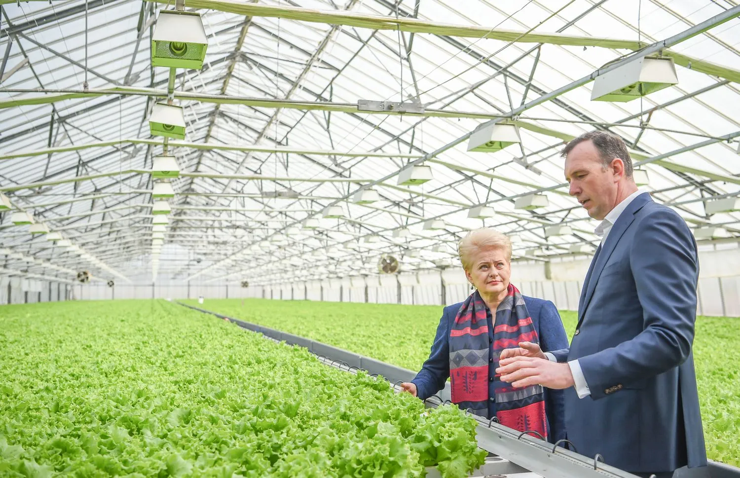 D.Grybauskaitė lankosi ūkyje ir kviečia emigrantus grįžti