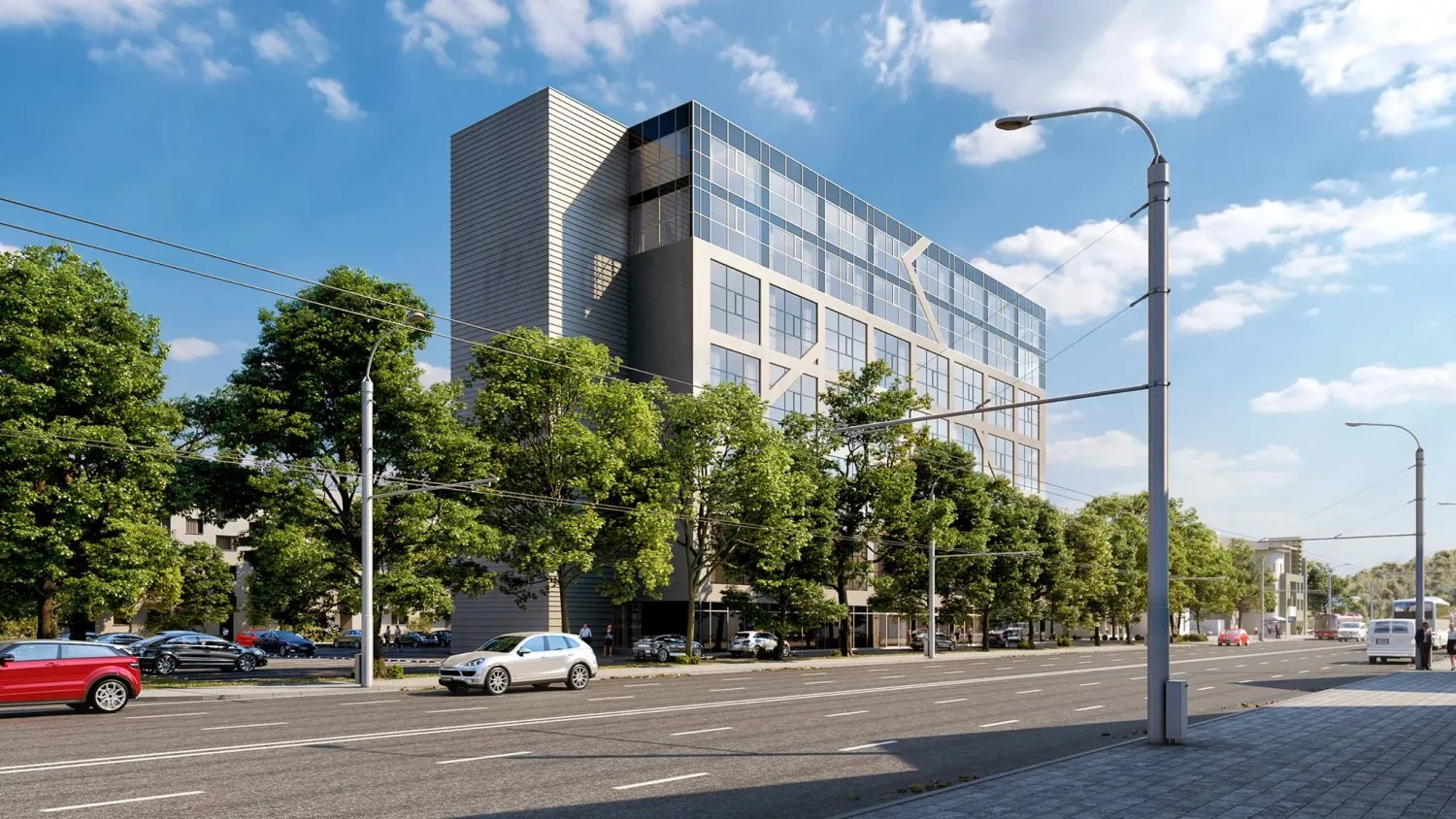 Komplekso Haus38 vizualizacijos