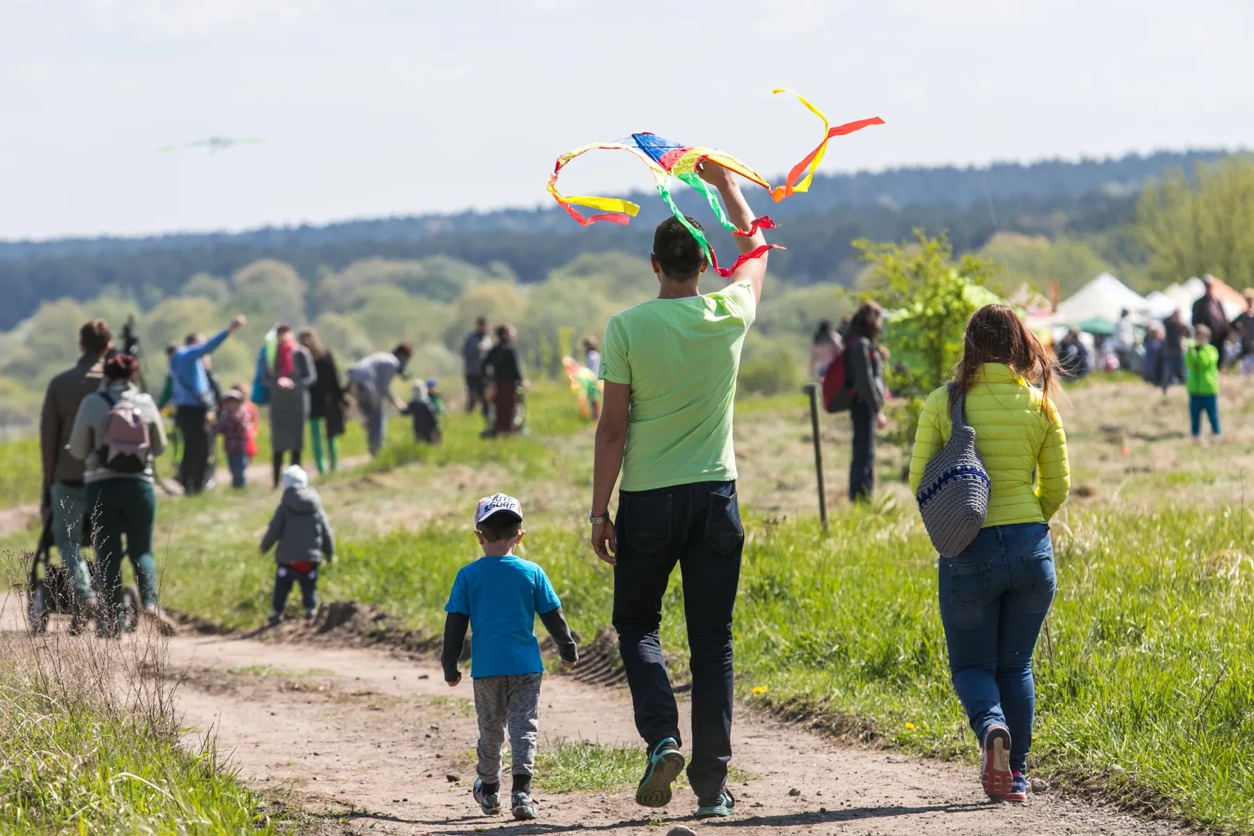 Aitvarų šventė Žapyškyje