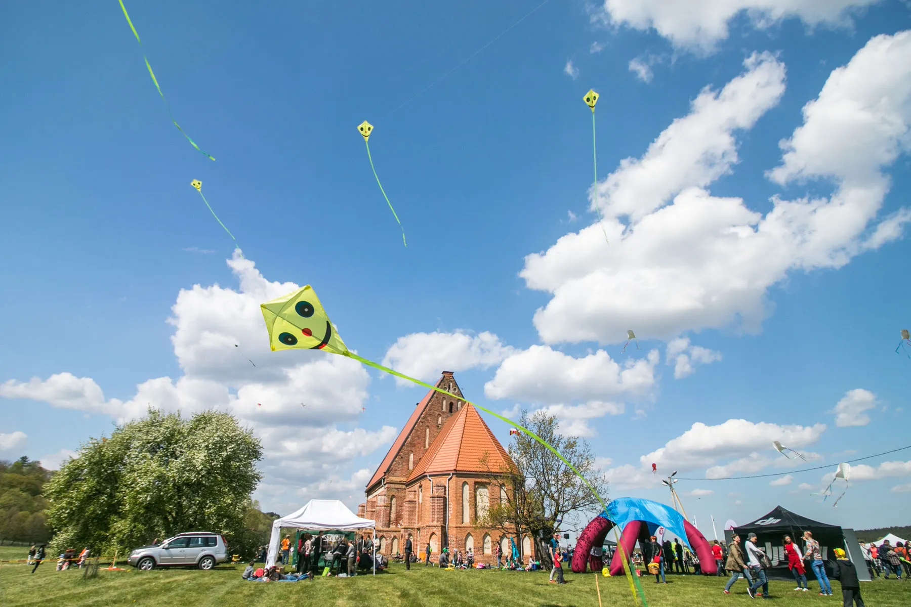 Aitvarų šventė Žapyškyje