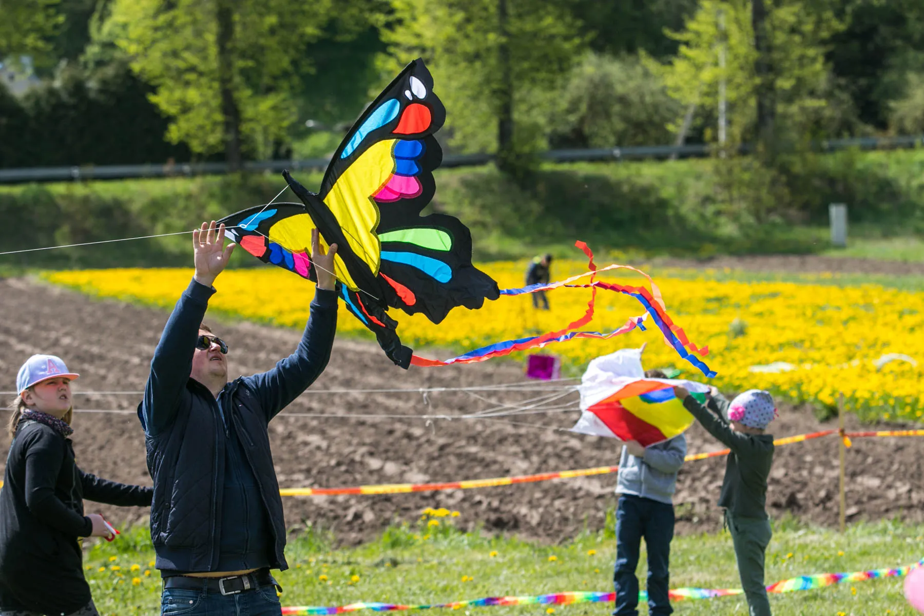 Aitvarų šventė Žapyškyje