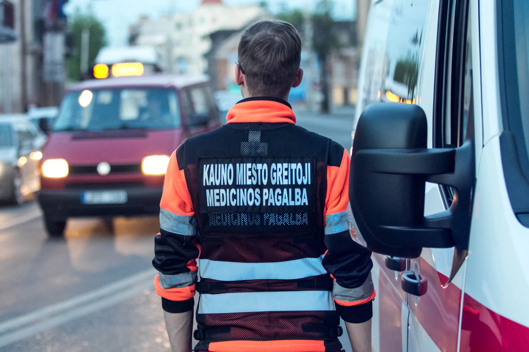 greitoji, Greitosios medicinos pagalbos ekipažas pateko į avariją