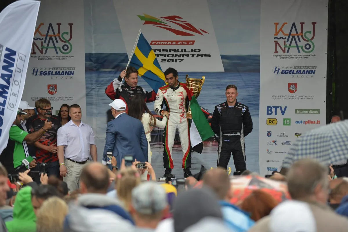 F2 vandens formulių Pasaulio čempionate Edgaras Riabko iškovojo trečią vietą