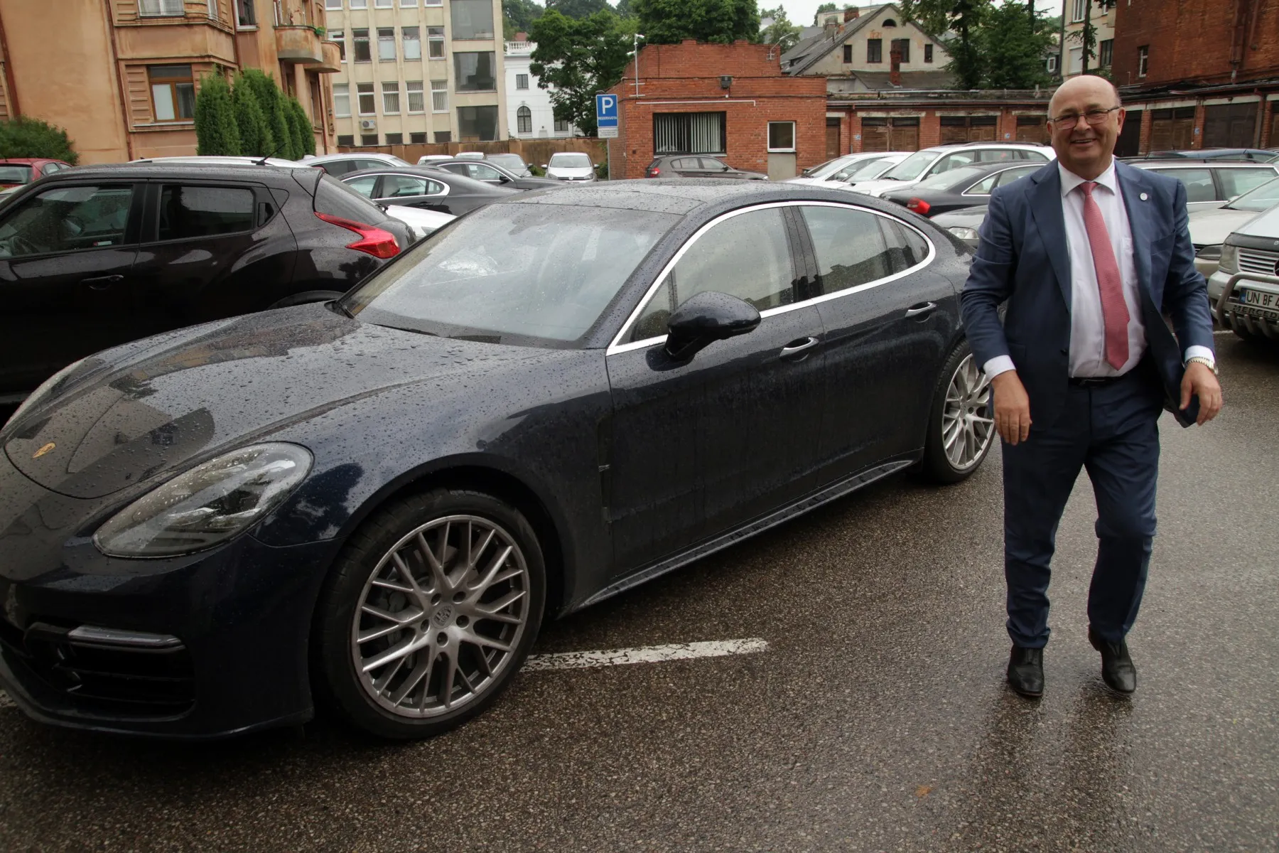 Naujas V. Matijošaičio „Porsche“ automobilis