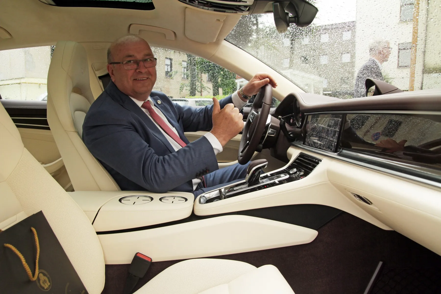 Naujas V. Matijošaičio „Porsche“ automobilis