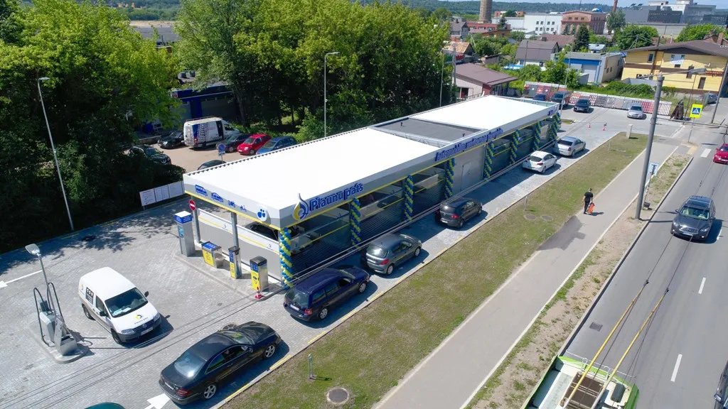 Nauja „Plaunu pats“ savitarnos plovykla Raudondvario plente