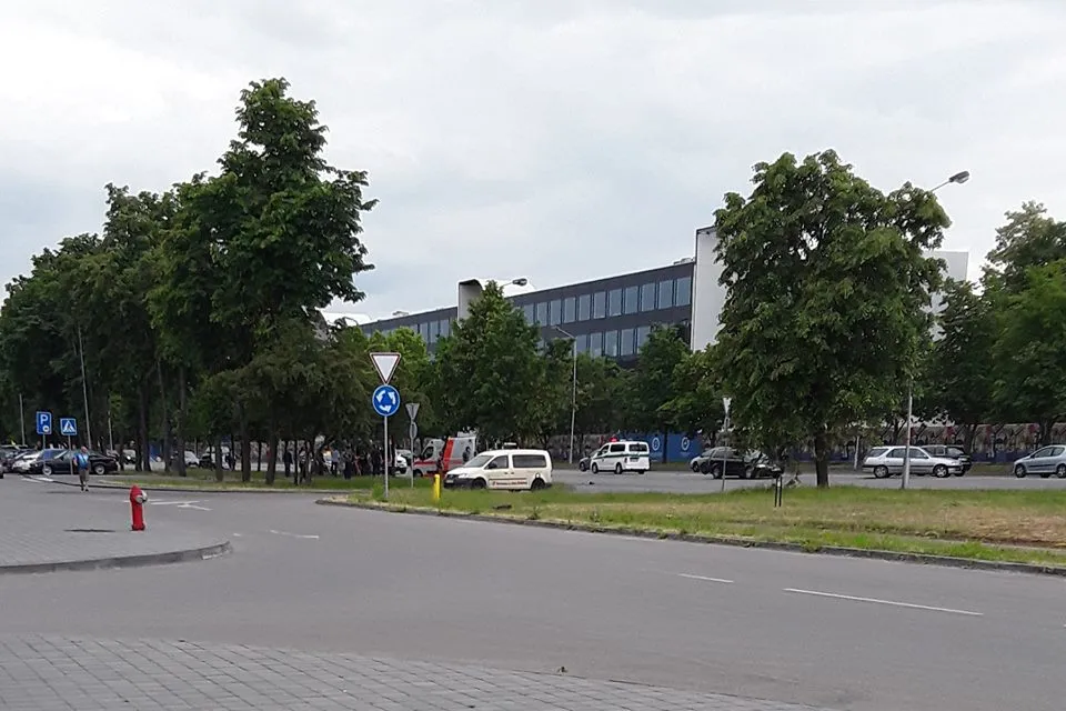 Motociklo avarija Jonavos gatvėje