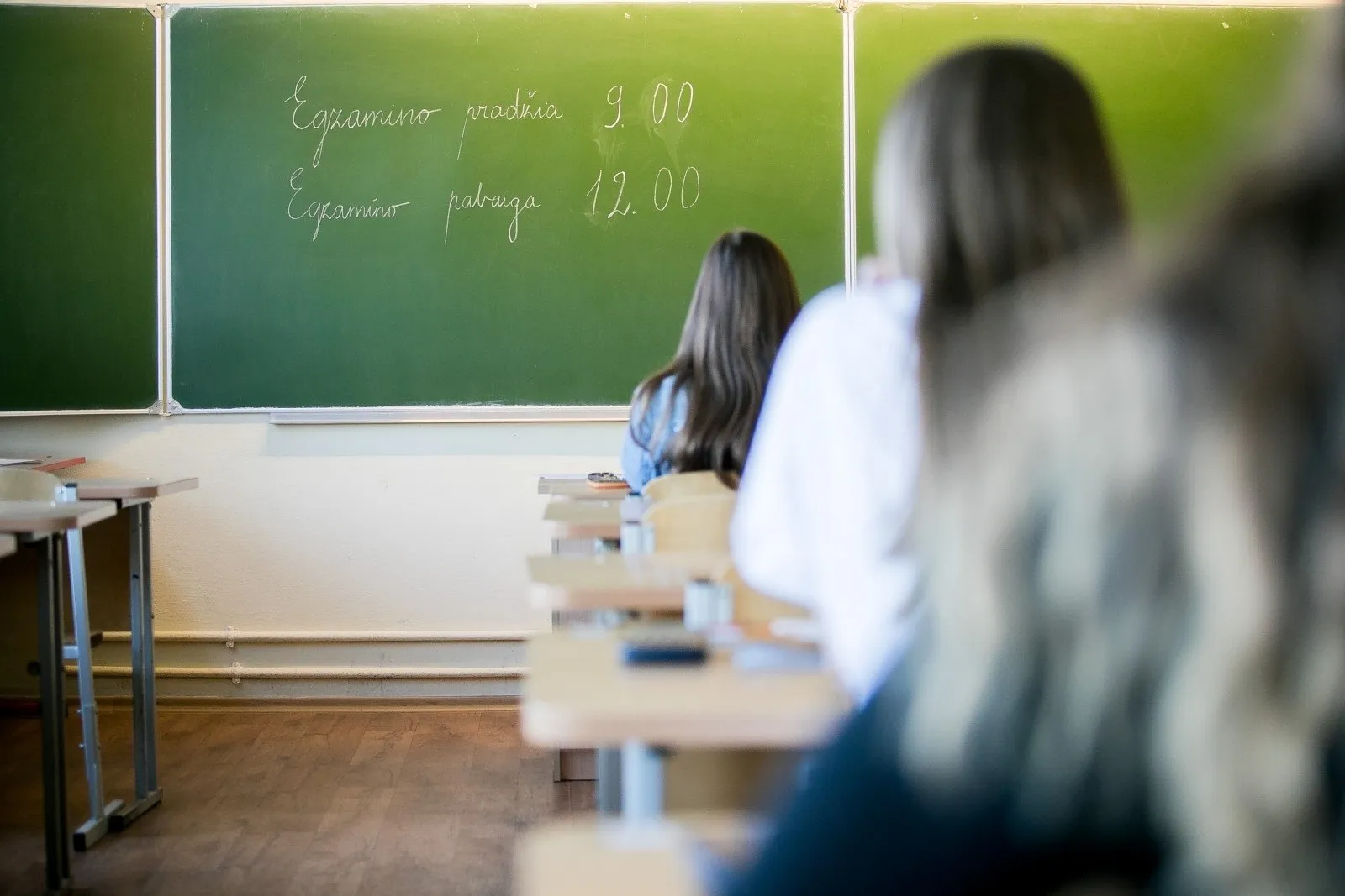 Mokykla, egzaminai
