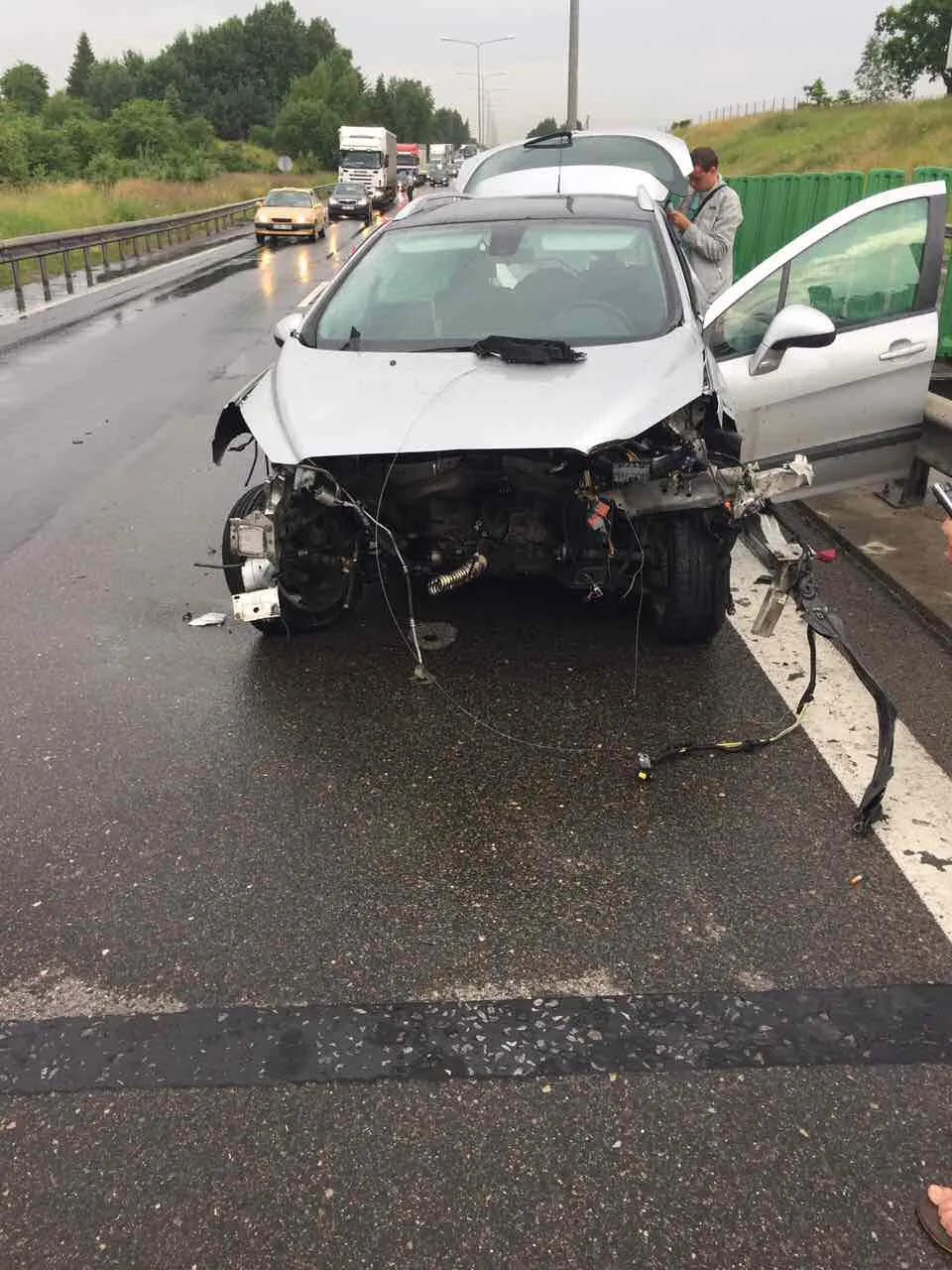 Eismo įvykis kelyje Kaunas-Vilnius