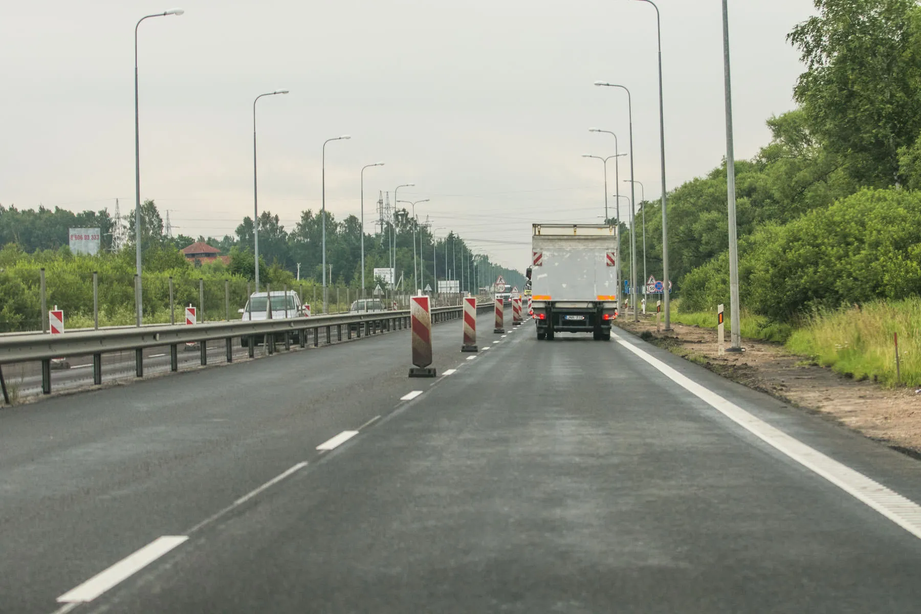 Tvarkomas Karmėlavos kelias