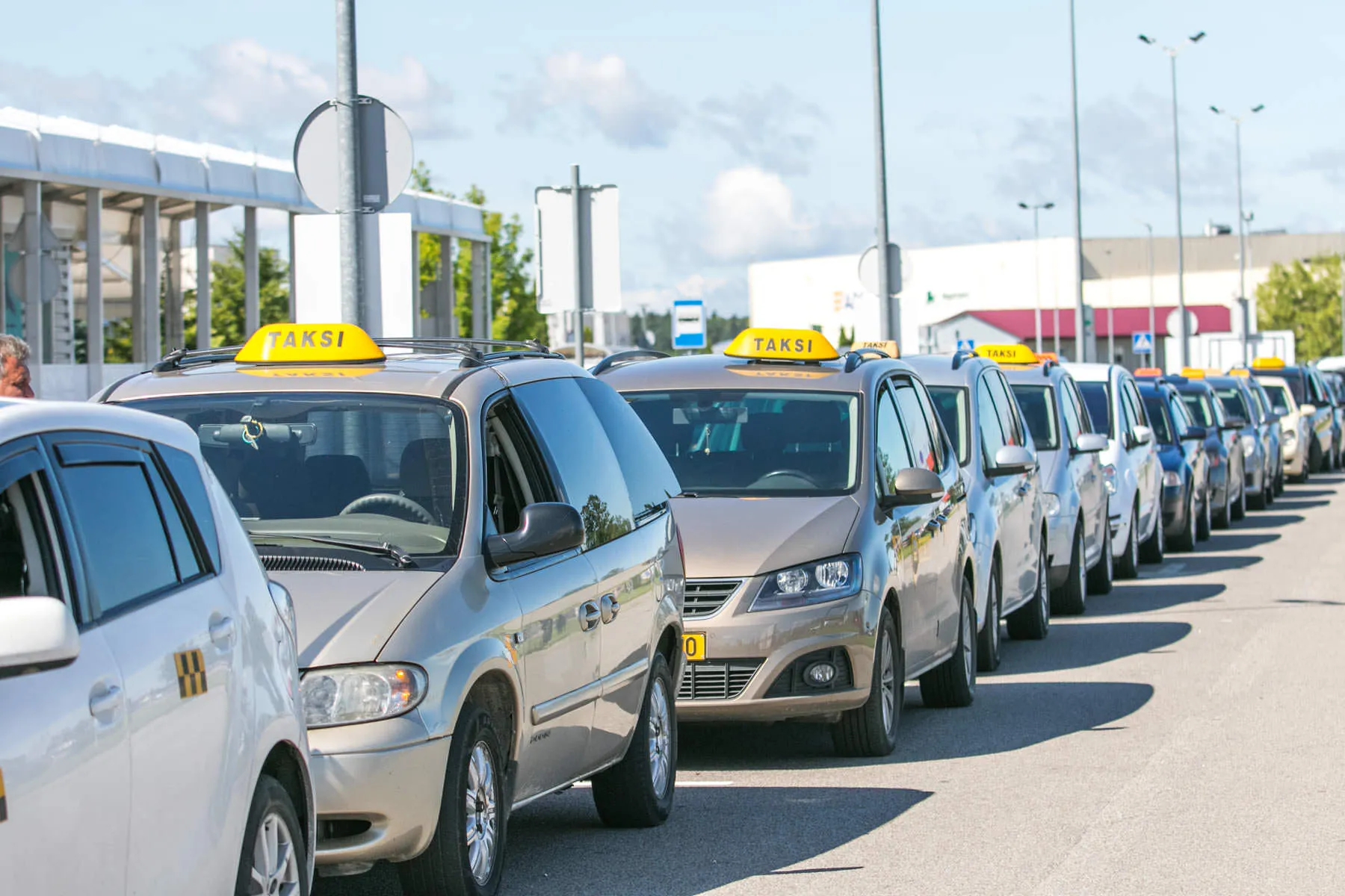 Taksistai oro uoste
