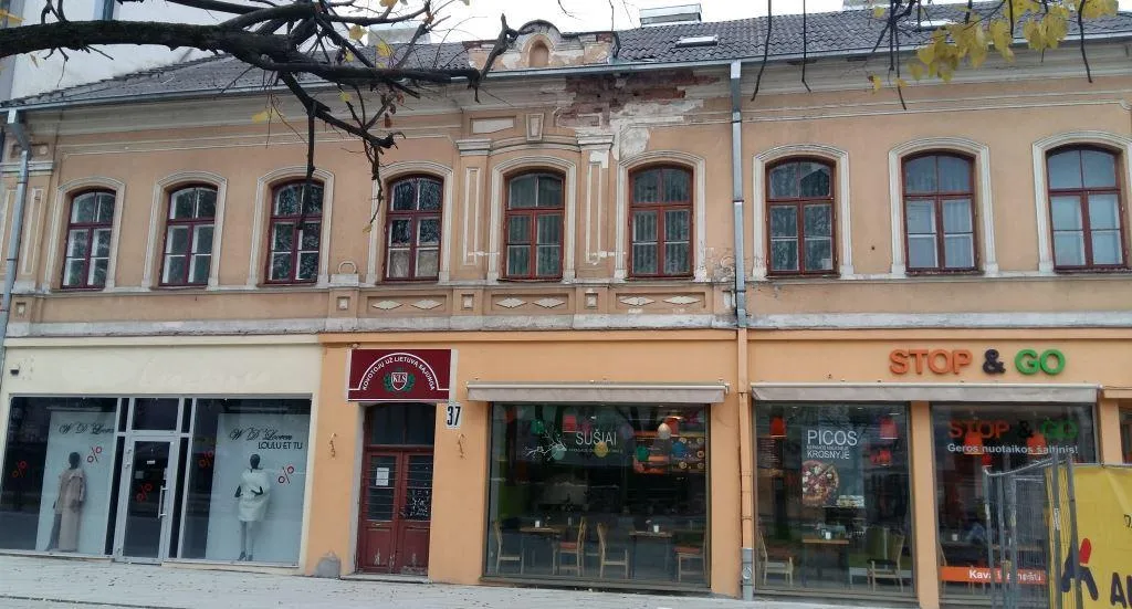 Buvusios V. Šustausko partijos patalpos