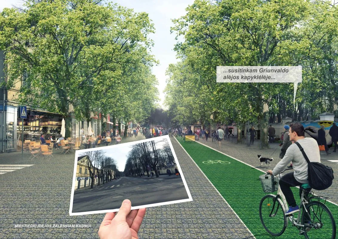 Karo ligoninės teritorijos vizualizacijos