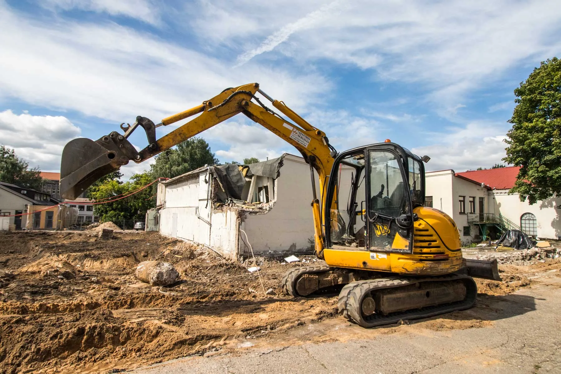 Statybos Krėvos gatvėje