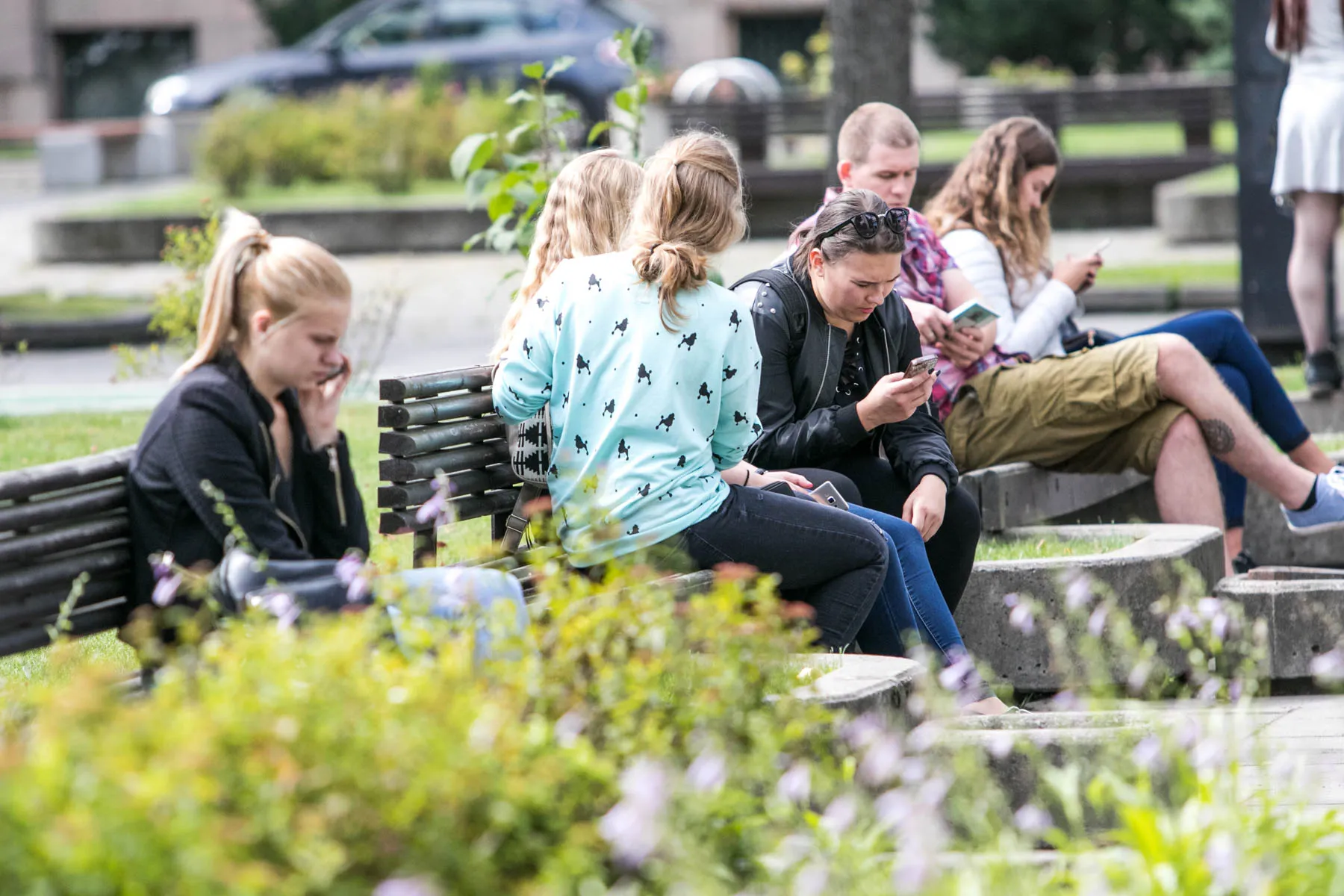 Jaunimas miesto gatvėse