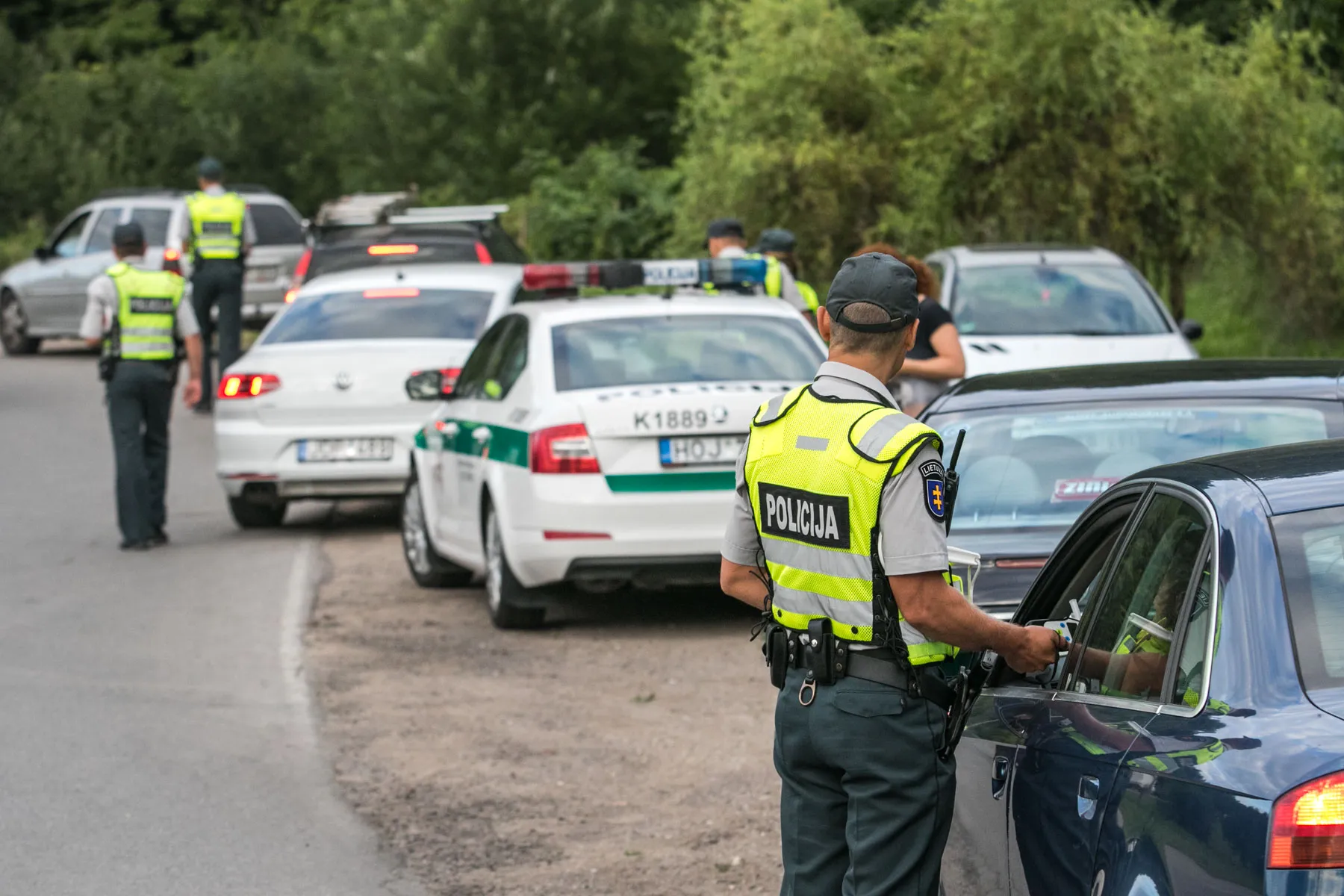 Policijos reidas Kaune