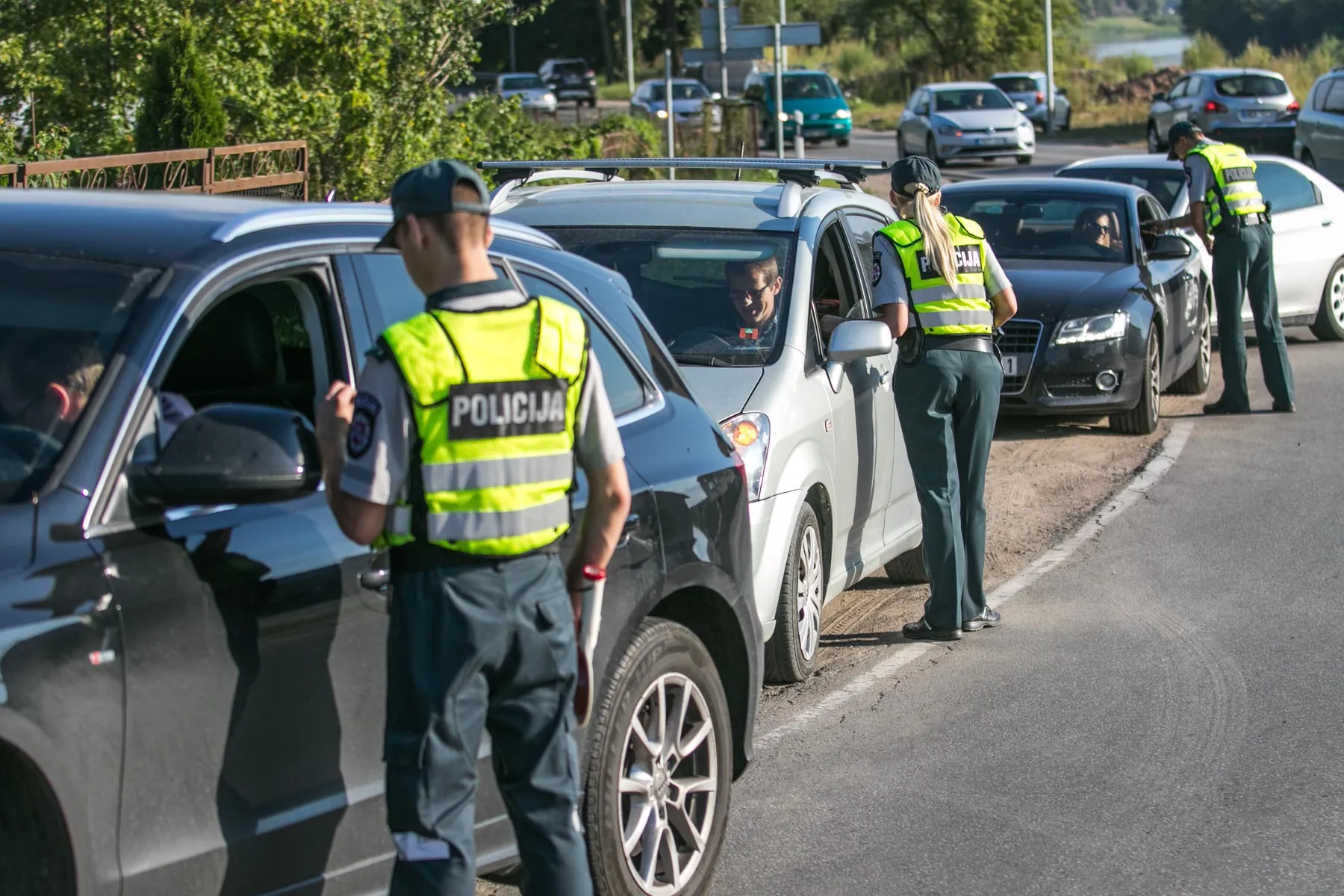 Policijos reidas Kaune
