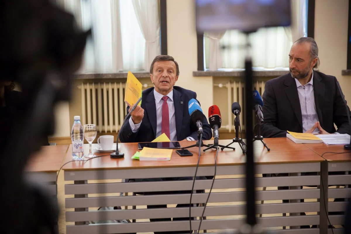 P. Baršausko spaudos konferencija