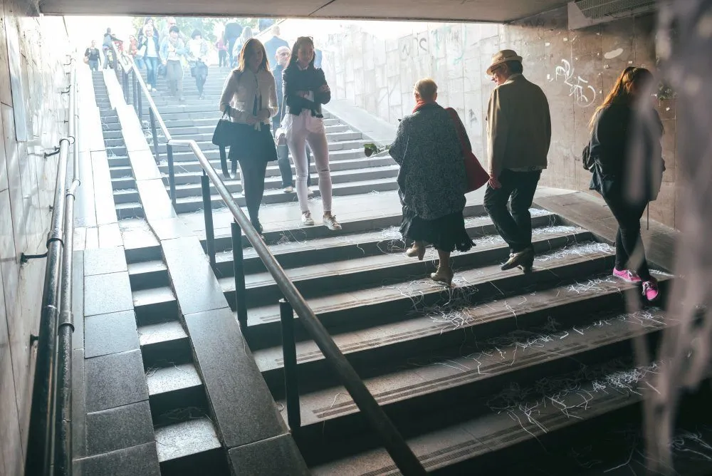 Diskoteka požeminėje perėjoje