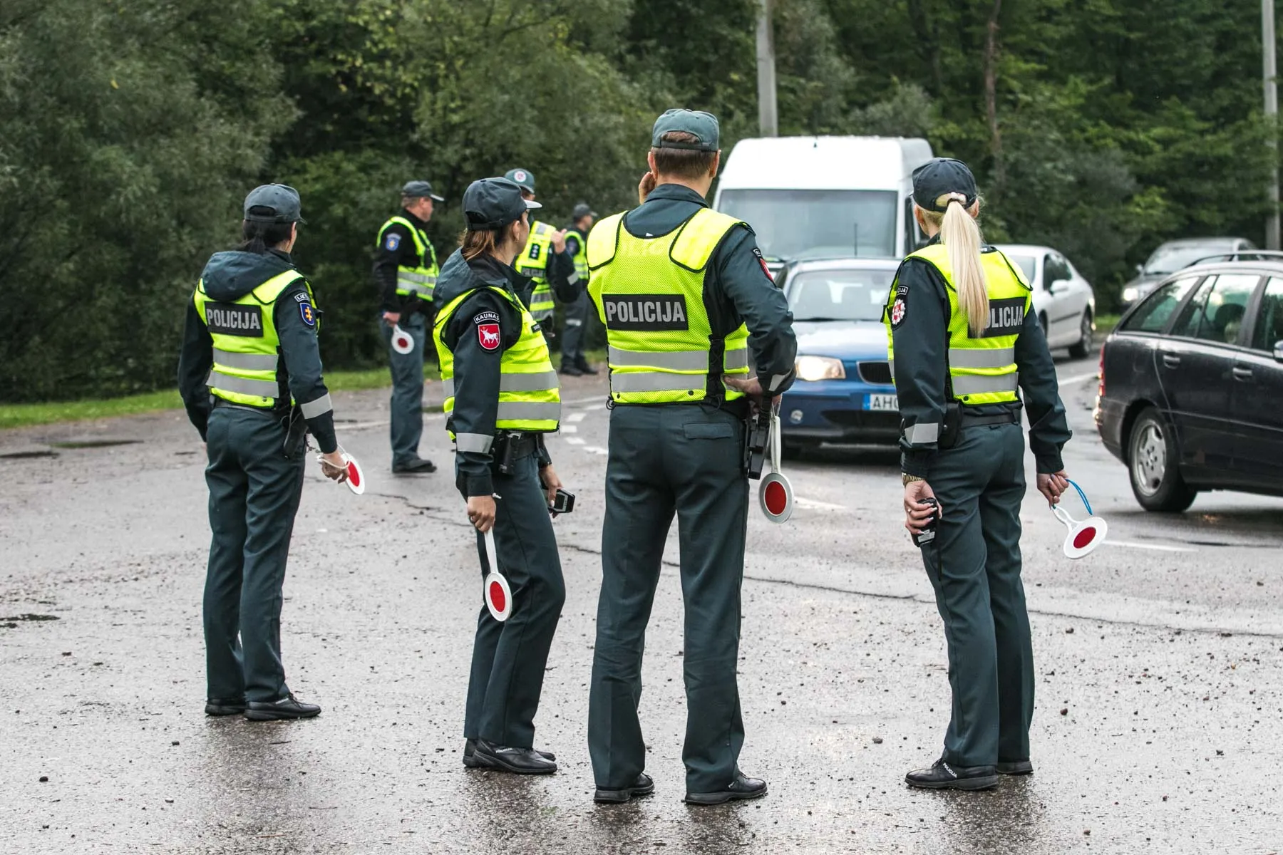 Policijos reidas prie Vaišvydavos