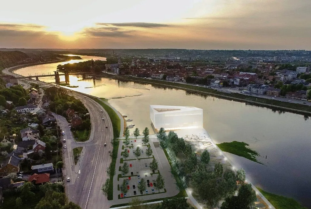 M. K. Čiulionio koncertų centro 1 vietos laimėtojas