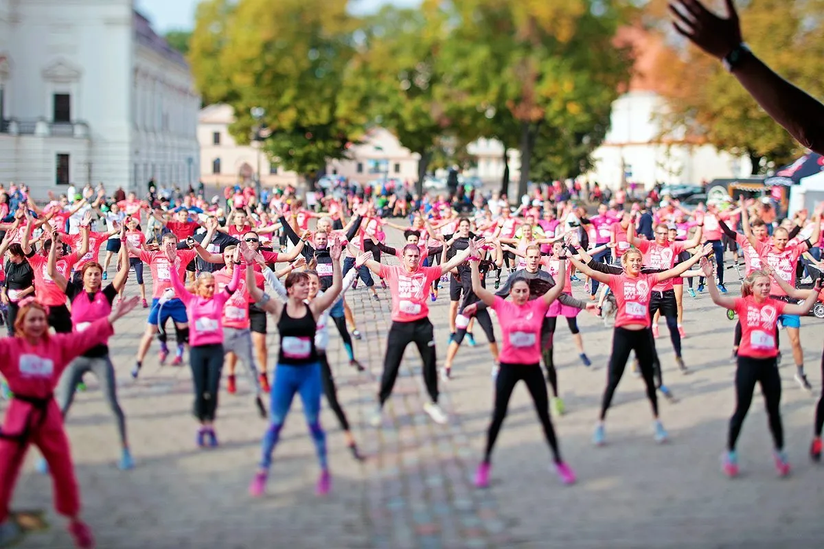 „Pink Run“ bėgimas