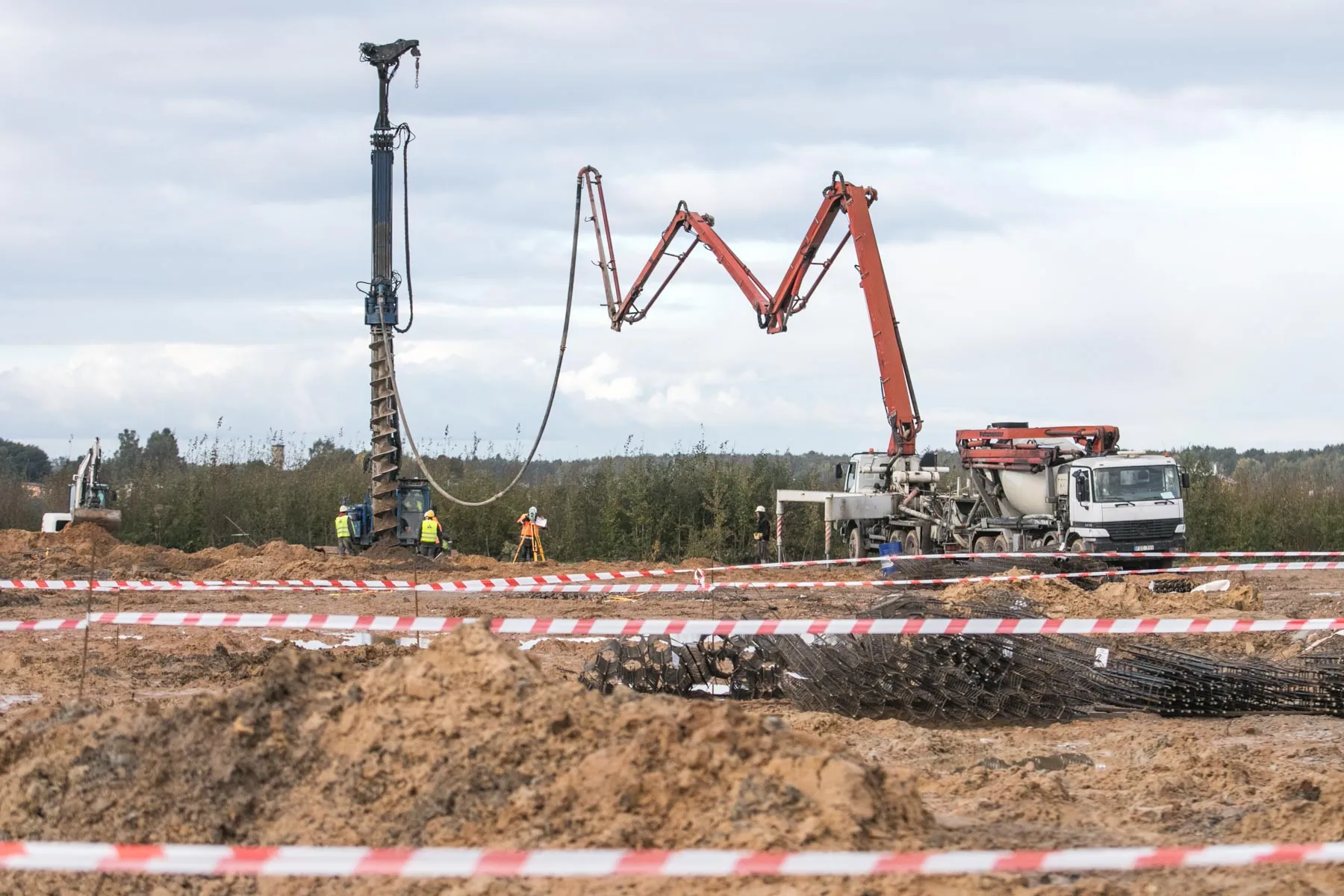 „Hella“ gamyklos statybos