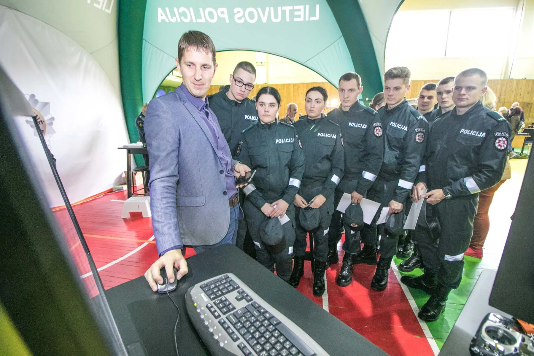 Kriminalistų atvirų durų diena