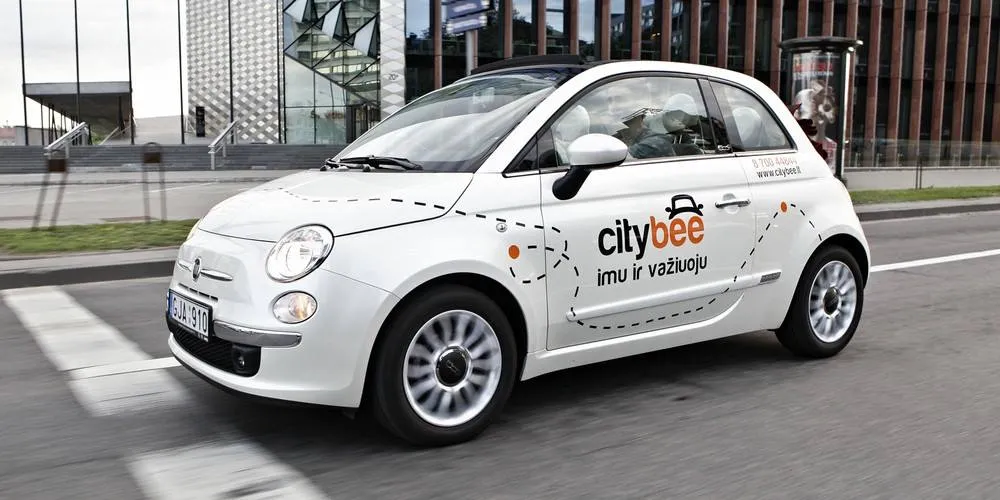 CityBee Fiat 500