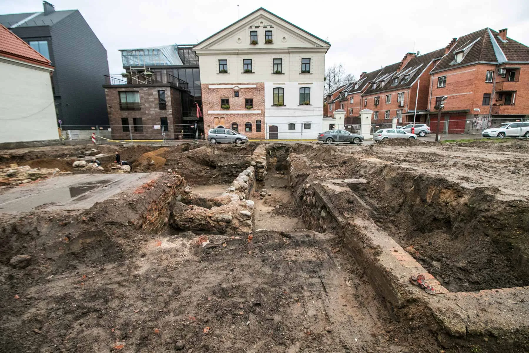 Archeologiniai kasinėjimai Daugirdo gatvėje