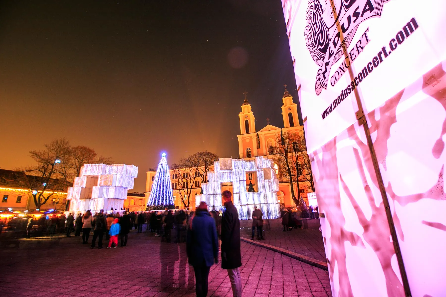 Kalėdinė Kauno eglutė 2017 m. / R. Tenio nuotr.