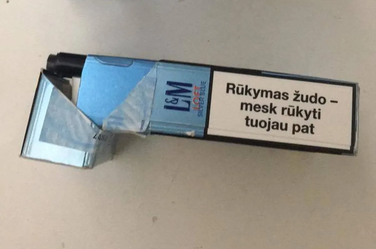 Cigarečių pakelis