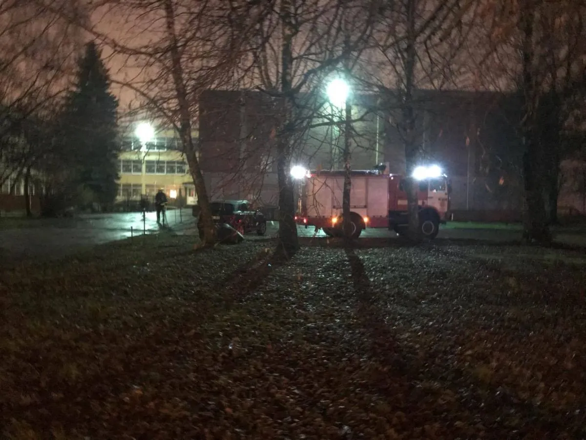 Gaisrinė prie Kauno choreografijos mokyklos