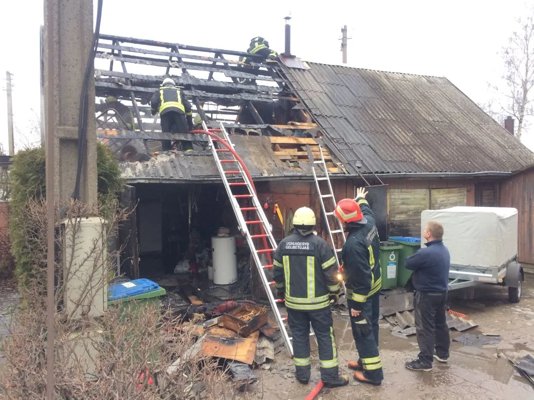 Gaisras Vaidoto gatvėje