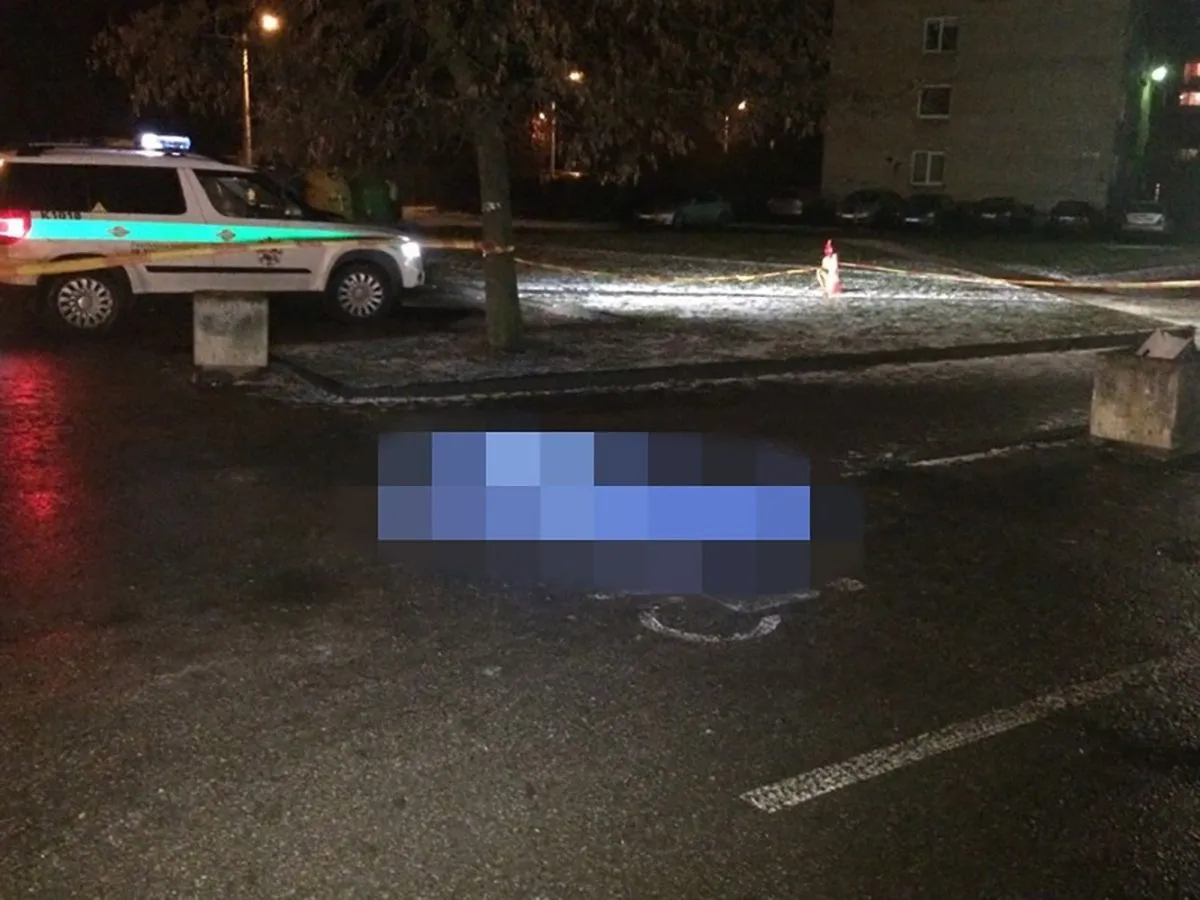 Šančiuose nudurtas žmogus