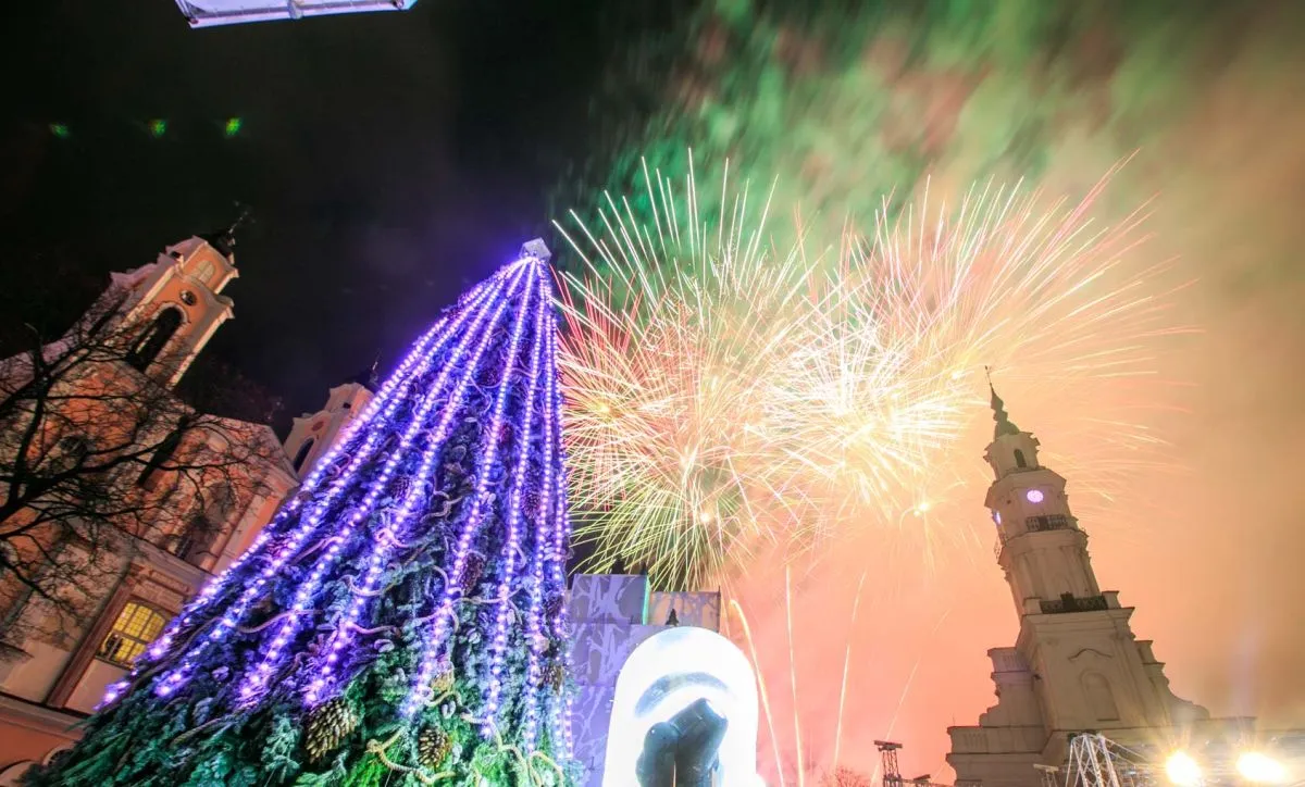 Naujieji metai Rotušės aikštėje