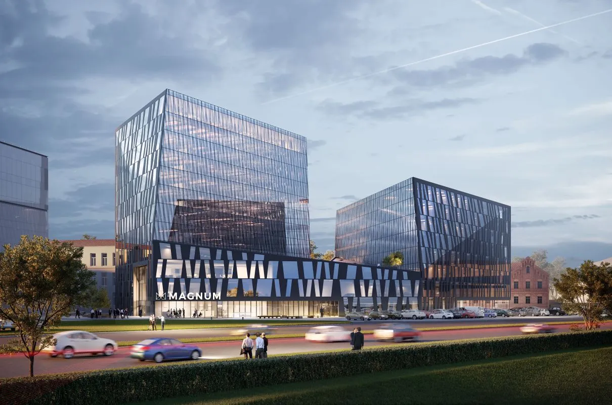 Verslo centro Magnum vizualizacijos